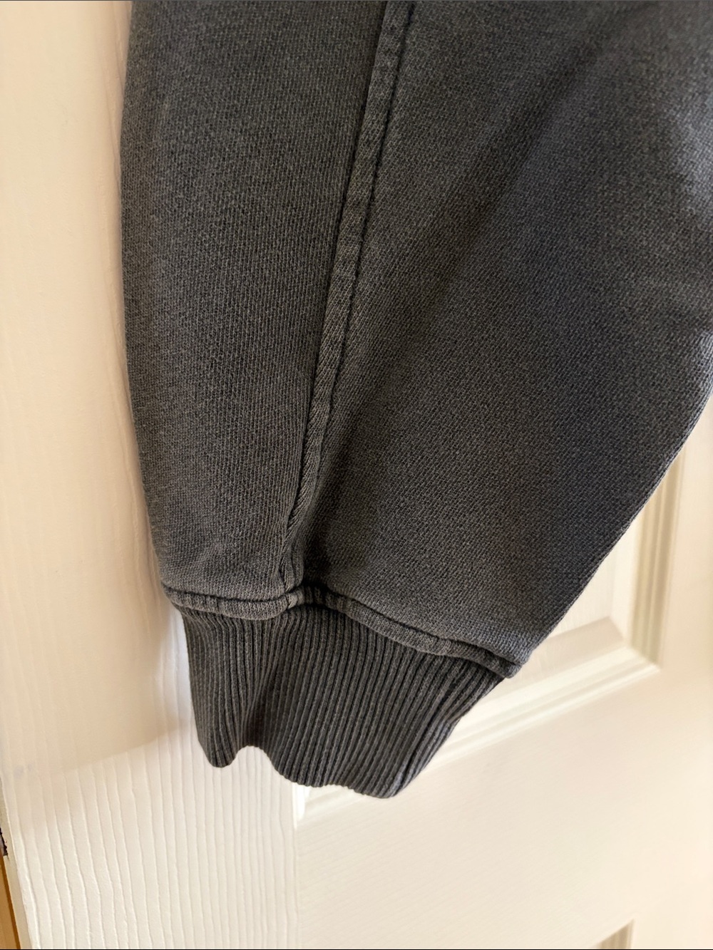 Aerie lightweight sweatshirt washed charcoal gray Large - Picture 6 of 6